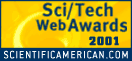 Scientific American Sci/Tech Web Awards 2001